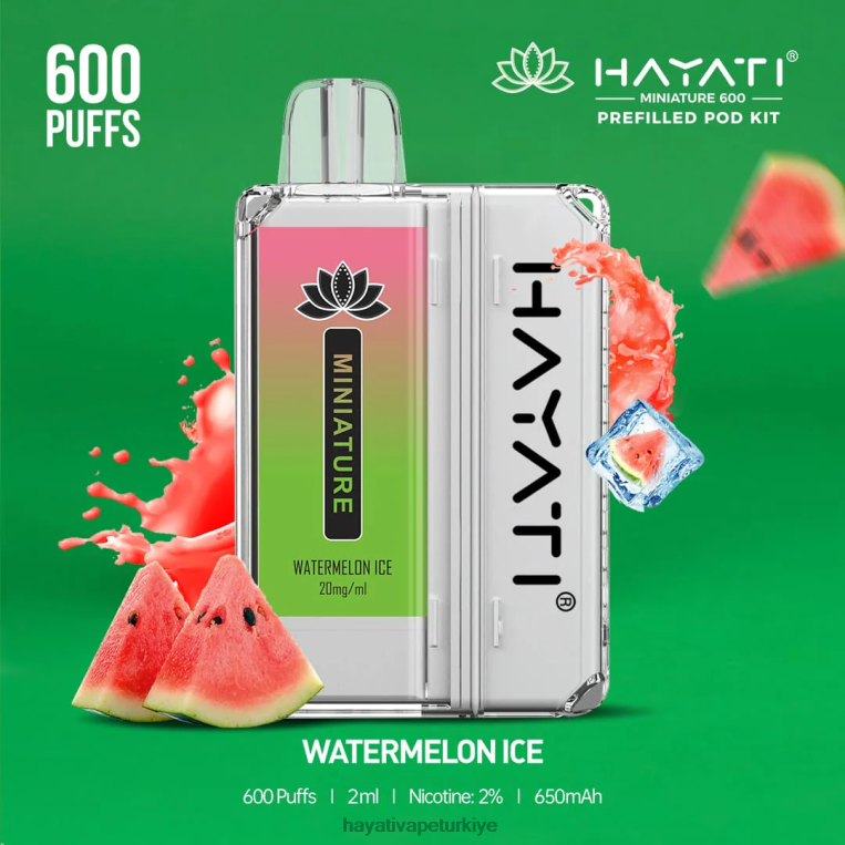 Hayati Miniature 600 kapsül kiti 28JJZ50 - Hayati Ankara - karpuz buzu
