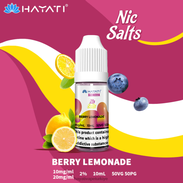 Hayati Pro Max güzel tuzlar 28JJZ228 - Hayati vape company - dut limonatası