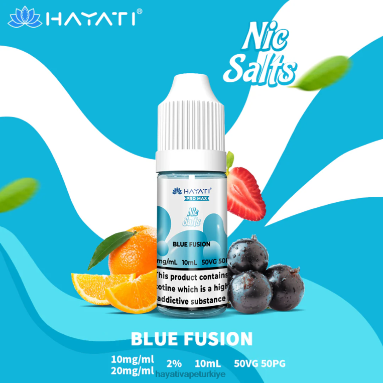 Hayati Pro Max güzel tuzlar 28JJZ229 - Hayati vapes wholesale - mavi füzyon