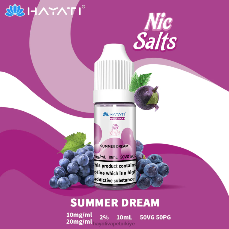Hayati Pro Max güzel tuzlar 28JJZ246 - Hayati flavour vapes - yaz Rüyası