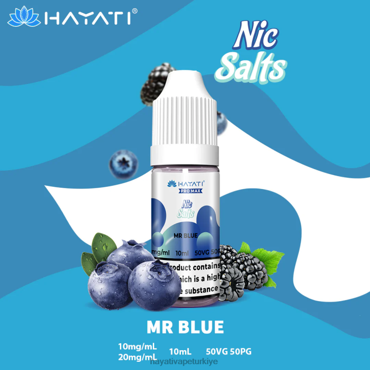 Hayati Pro Max güzel tuzlar 28JJZ251 - Hayati vape Türkiye - Bay mavi