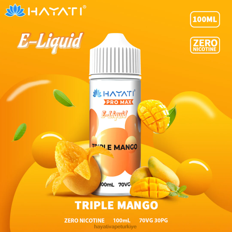 Hayati Pro Max güzel tuzlar 28JJZ258 - Hayati vape company - üçlü mango