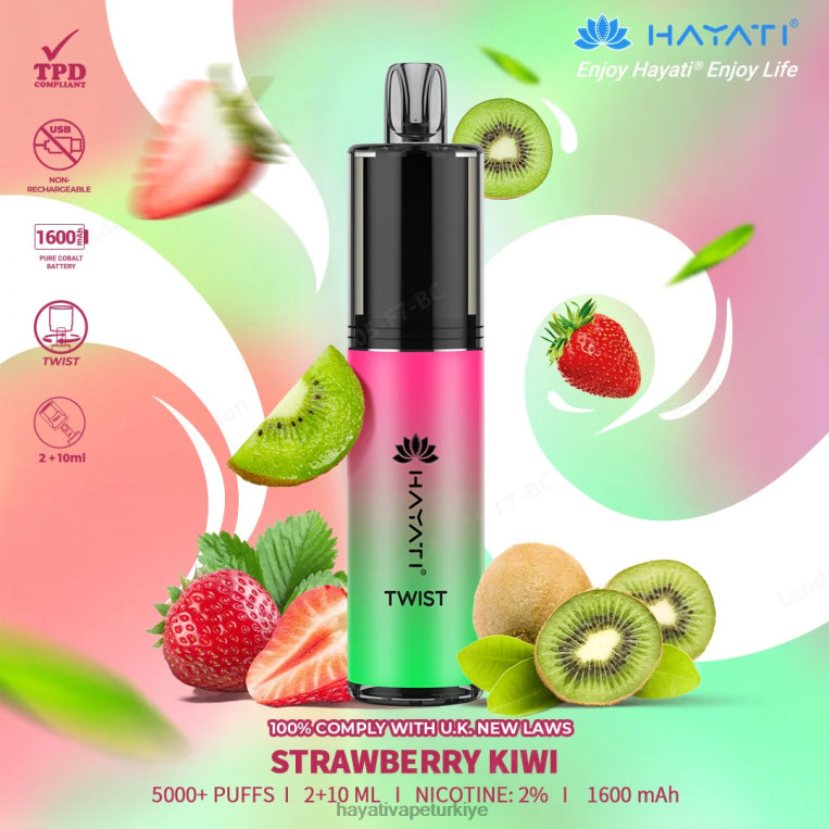 Hayati Twist tek kullanımlık 28JJZ83 - Hayati store Türkiye - çilek kivi