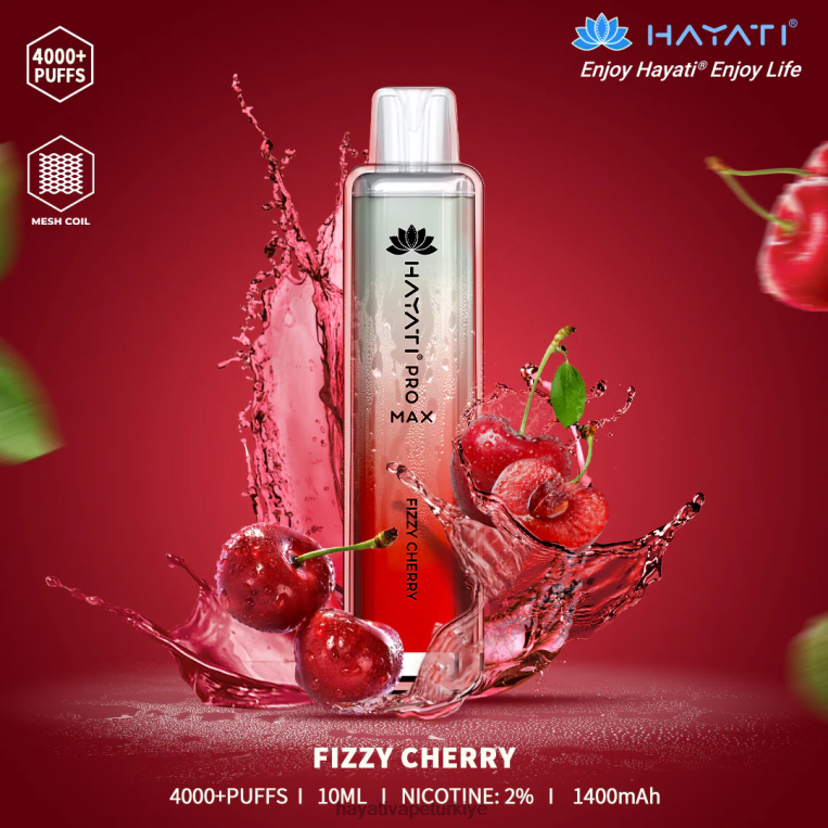 Hayati Pro Max tek kullanımlık 28JJZ103 - Hayati store Türkiye - gazlı kiraz
