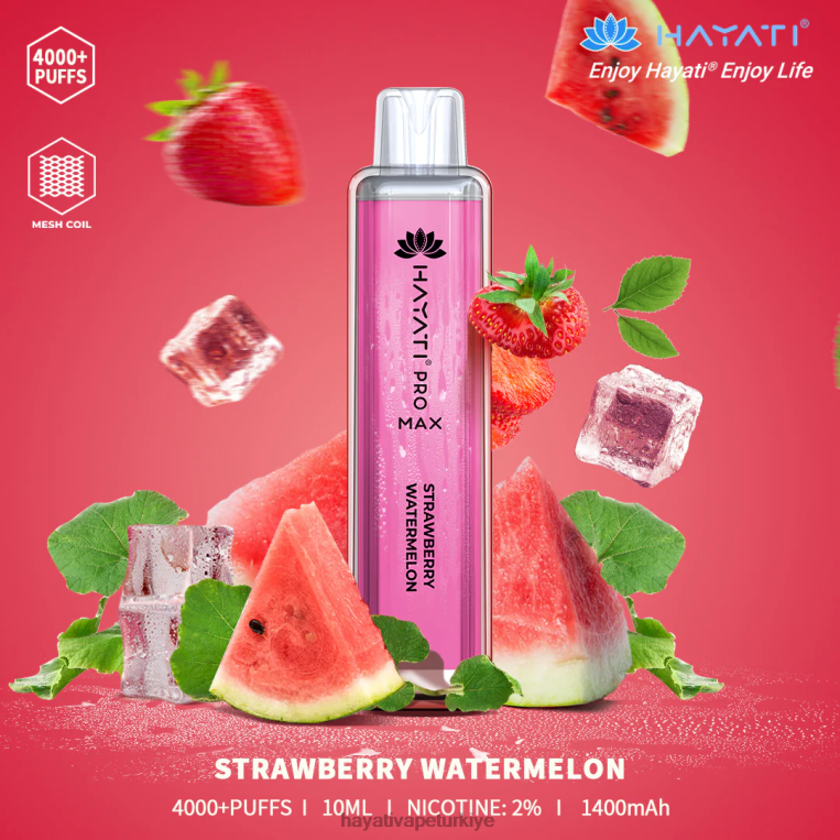Hayati Pro Max tek kullanımlık 28JJZ123 - Hayati store Türkiye - çilek karpuz
