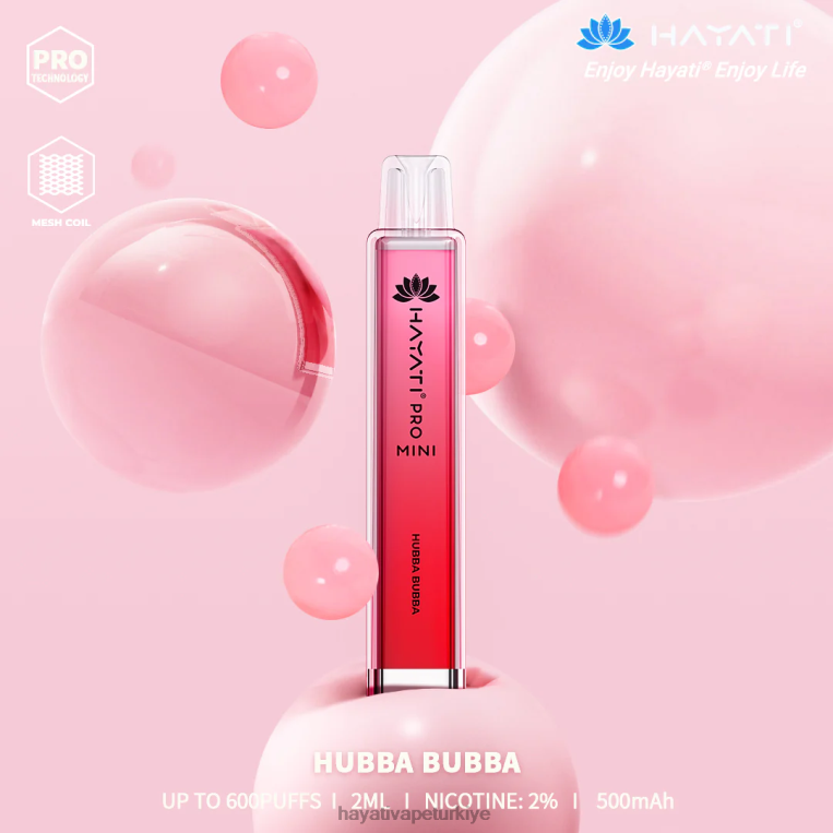 Hayati Pro Mini tek kullanımlık 28JJZ11 - Hayati vape Türkiye - koca koca