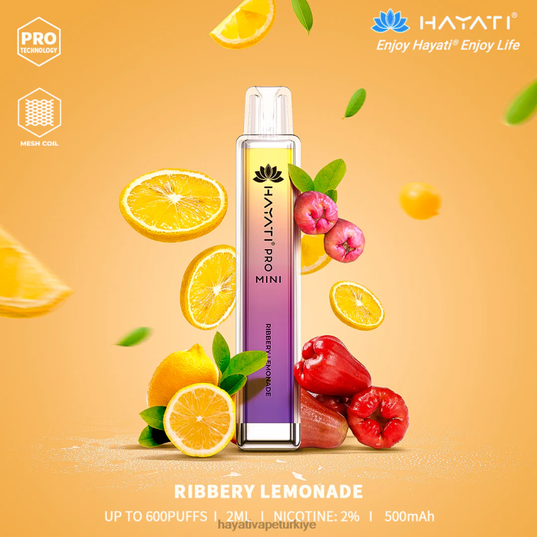 Hayati Pro Mini tek kullanımlık 28JJZ20 - Hayati Ankara - kaburgalı limonata