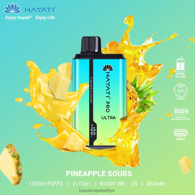 Hayati Pro Ultra tek kullanımlık 15000 puf 28JJZ223 - Hayati store Türkiye - ananas ekşitir